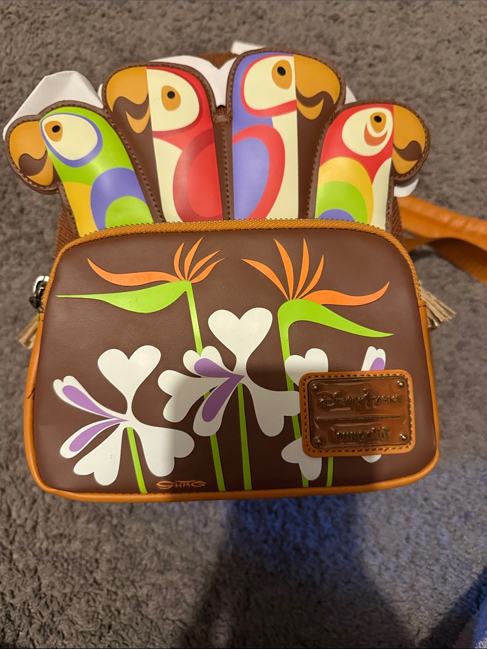 Club 33 Tiki Room Loungfly Backpack